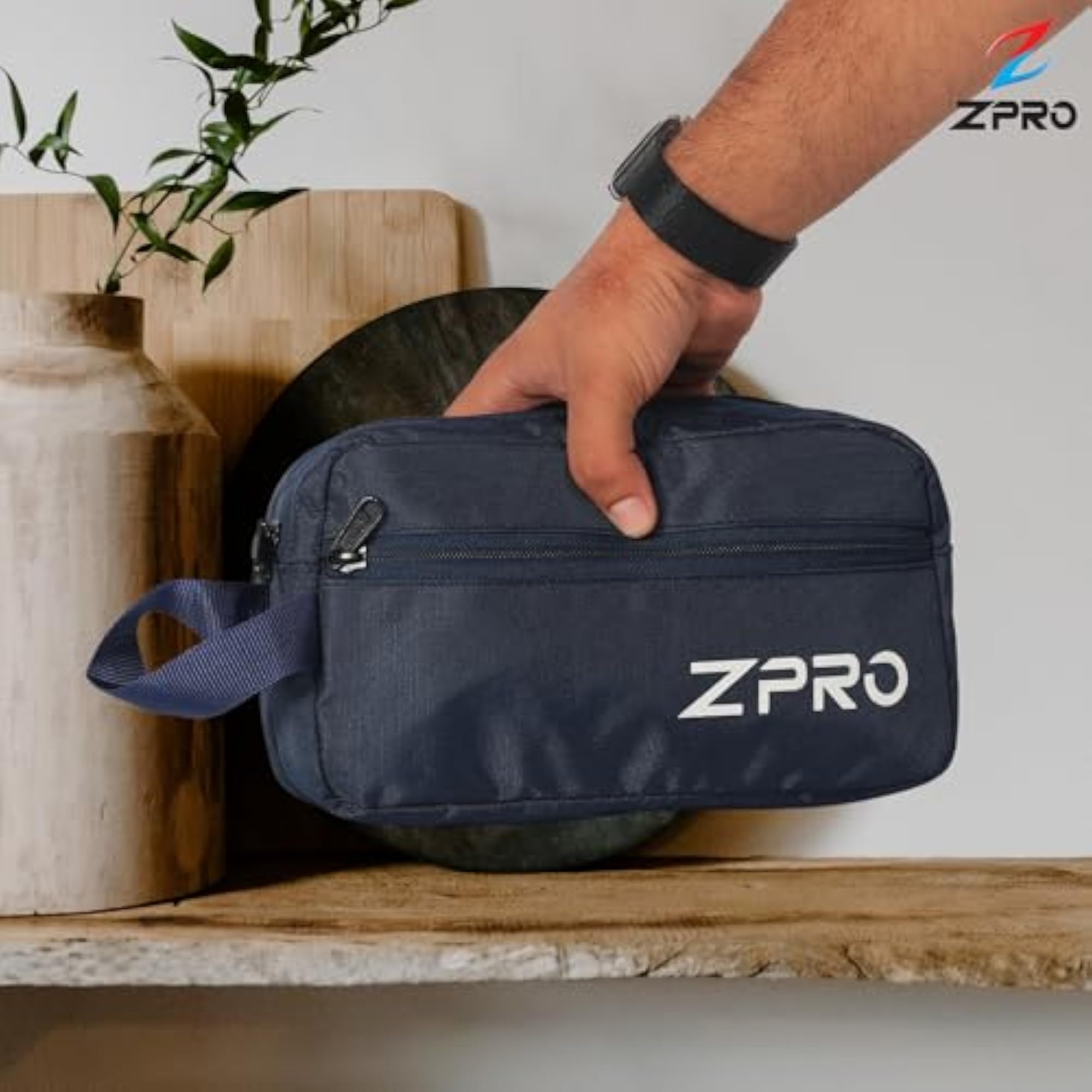 Travel Toiletry Bag for Men & Women, Large Capacity Organizer